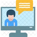 Online Course Course Laptop Icon