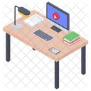 Online Course Online Video Blog Video Tutorial Icon