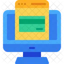 Online Credit Card  Icon