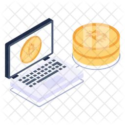 Online Crypto  Icon