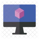Online Cube  Symbol