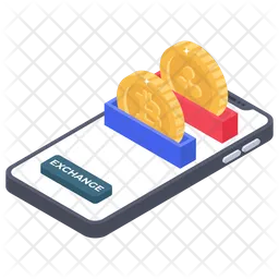 Online Currency Exchange  Icon
