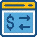 Online Currency Exchange Icon