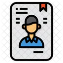 Curriculum Application Resume Icon