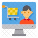 Online Order Shopping Cart Shopping Icon