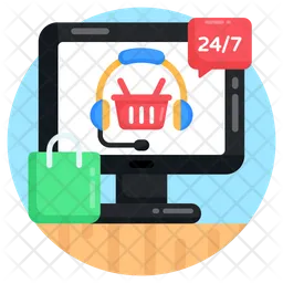 Online Customer Services  Icon