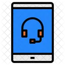 Customer Service Headphone Help Icon