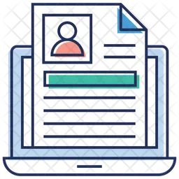 Online Cv  Icon