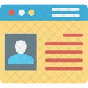Application Online Cv Online Profile Icon