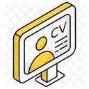 Online Cv Icon