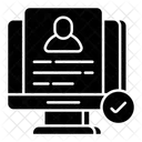 Online Cv  Symbol