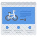 Online Cycle  Icon