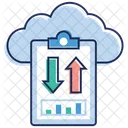 Online Data Data Transfer Data Sharing Icon
