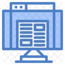 Online Data Online File Application Icon