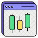 Online Data Analysing Data Analyze Data Icon