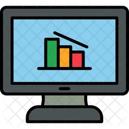 Online Data Analytics  Icon