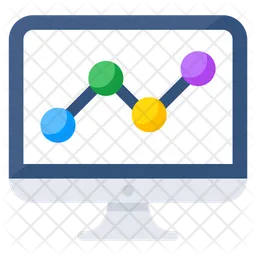 Online Data Analytics  Icon