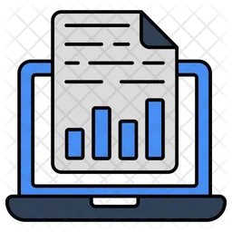 Online Data Analytics  Icon