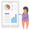Online Data Analytics  Icon