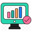 Online Data Analytics  Icon