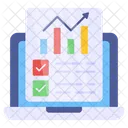 Online Data Analytics  Icon