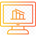 Online Data Analytics Data Analytics Graph Icon