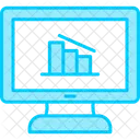 Online Data Analytics Data Analytics Graph Icon