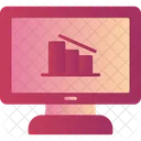 Online Data Analytics Data Analytics Graph Icon