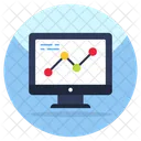 Online Data Analytics  Icon