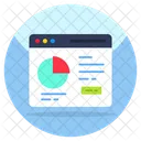 Online Data Analytics  Icon