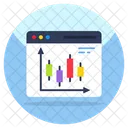 Online Data Analytics  Icon