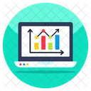 Online Data Analytics  Icon