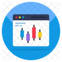 Online Data Analytics  Icon