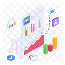 Online Data Analytics  Icon