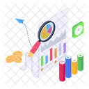 Online Data Analytics  Icon