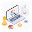 Online Data Analytics  Icon
