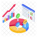 Online Data Analytics  Icon