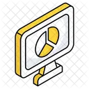 Business Chart Business Graph Online Data Analytics Icon