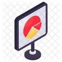 Online Data Analytics Infographic Statistics Icon