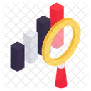 Online Data Analytics Infographic Statistics Icon