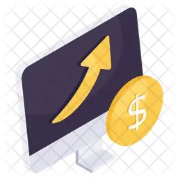 Online Data Analytics  Icon