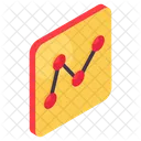 Online Data Analytics Infographic Statistics Icon