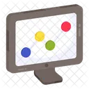 Online Data Analytics Infographic Statistics Icon