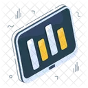 Online Data Analytics Online Infographic Online Statistics Icon