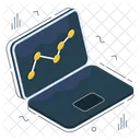 Business Chart Business Graph Online Data Analytics Icon