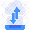 Online Data Transfer  Icon