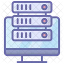 Online Database Server Hosting Database Hosting Icon