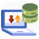 Online Server Transfer Dataserver Online Database Transfer Icon