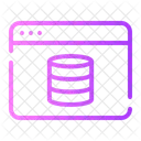 Online-Datenbank  Symbol