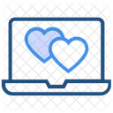 Heart Valentines Day Laptop Icon